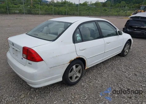 2004 Honda Civic Ex from USA, damaged, VIN 2HGES26704H529449